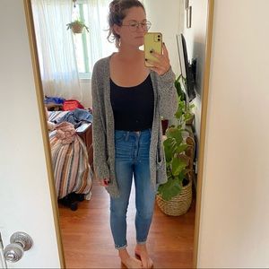 Gray Cardigan